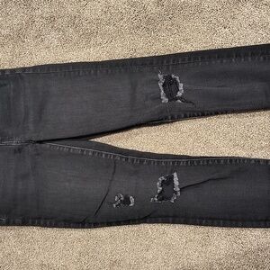 American Eagle Outfitters Charcoal Stretch Jeans Size 2 Short